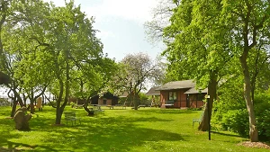 Außenanlage des Landschulmuseums