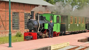 Dampflokomotive Bahnhof Klütz