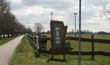 Hofverkauf der Wasserbüffelfarm im Ort