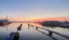 Hafenspitze App. 16 Pier 2.16 - Blick aus den Fenstern auf die Ostsee