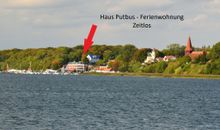 Haus Putbus - Blick vom Strelasund aus