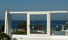 Blick vom Balkon auf die Ostsee