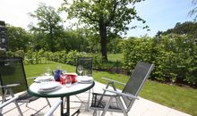 Terrasse mit Blick zum Kurpark