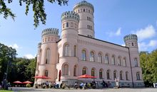 großes Ferienhaus mit Terrasse am Granitzwald