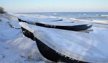 Boote am Strand