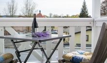 Der möblierte Balkon