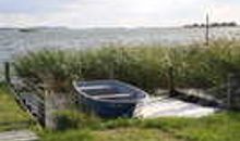 kleiner Badestrand am Bodden