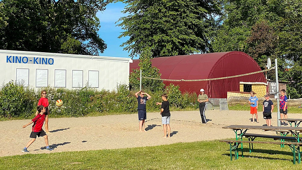 Beachvolleyballplatz