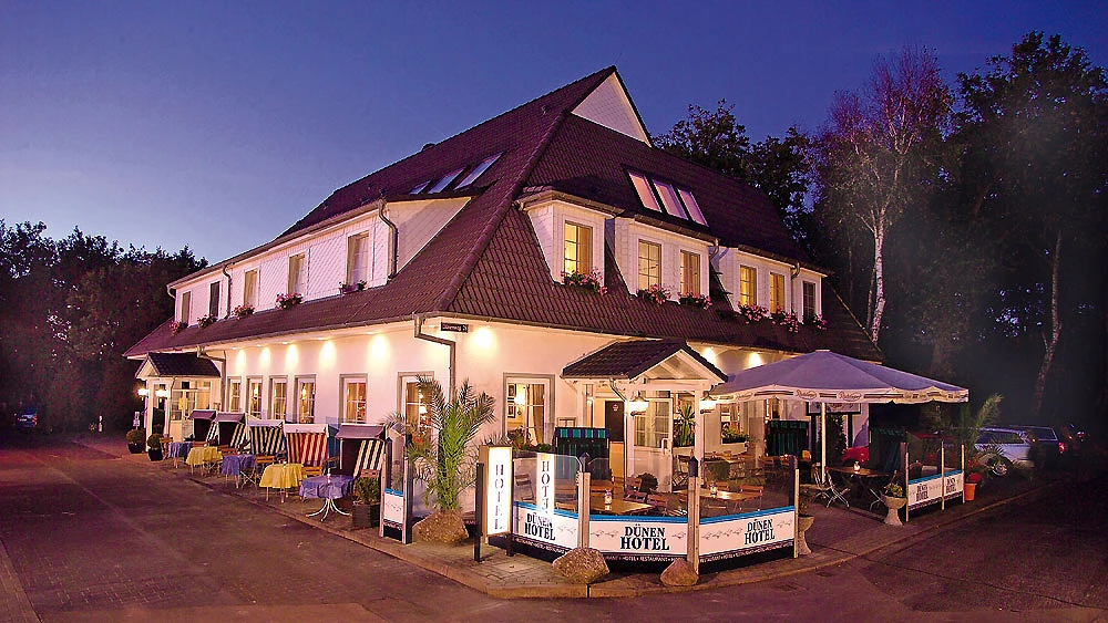 Abendstimmung auf der Terrasse