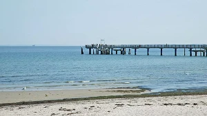 Seebrücke Boltenhagen von Westen