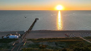 Seebrücke Boltenhagen von Osten