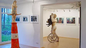 Skulpturen und Bilder im Kunsthaus