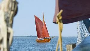 Zeesboote auf dem Bodden