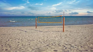 Beachvolleyball-Feld