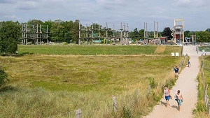 Kletterpark mit Meerblick