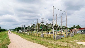 Kletterpark mit Meerblick