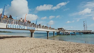 Eröffnung der neuen Seebrücke