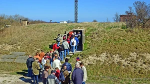 Eingang zum Bunker am Kap Arkona