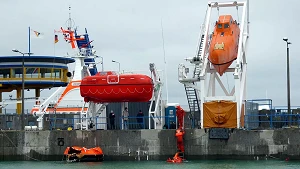 Freifall-Rettungsboot