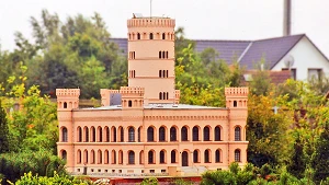 Jagdschloss Granitz als Miniatur