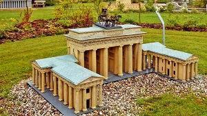 Brandenburger Tor als Miniatur