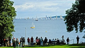 Schiffe auf der Kieler Förde ©Bodo Quante