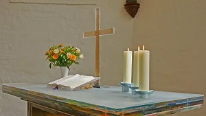 Altar der St.-Johannis-Kirche