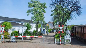 Außenanlage des Museums