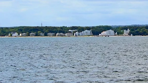 Heiligendamm von der Seeseite aus