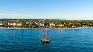 Seebrücke von der Wasserseite