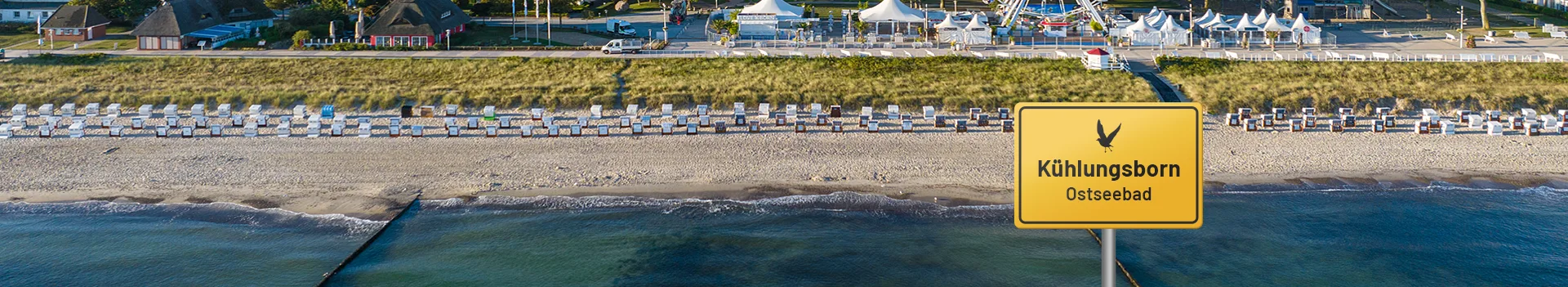 Ostseebad Kühlungsborn – Blick auf die Seebrücke und den Strand