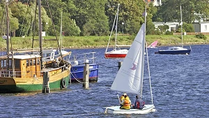 Segeln auf dem Salzhaff