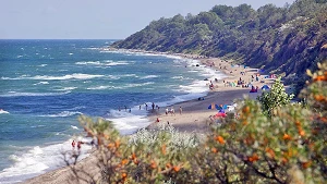 Strand an der „Liebesschlucht“