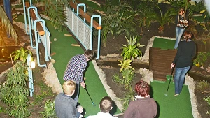 Indoor-Minigolf