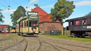 historische Straßenbahn