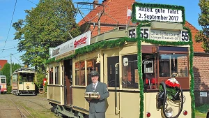 historische Straßenbahn