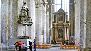 Innenraum der St.-Jakobi-Kirche