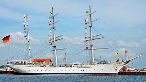 Gorch Fock(I) in Stralsund