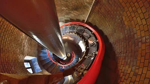 Wendeltreppe im Leuchtturm