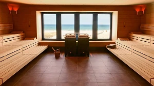 Sauna mit Meerblick