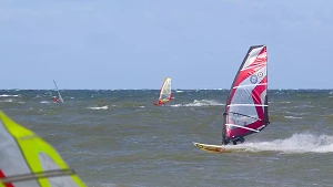 Windsurfen auf der Ostsee