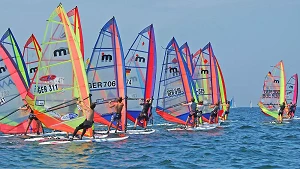 Windsurfen auf der Ostsee