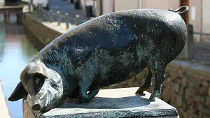 Skulptur an der Frischen Grube