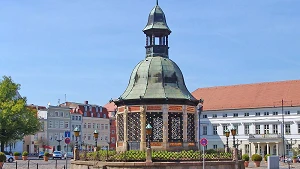 Wasserkunst auf dem Marktplatz